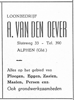 A. van den Oever