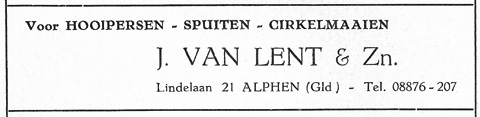 J. van Lent & Zn.