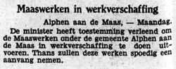Maaswerken in werkverschaffing