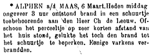 Brand Alphen