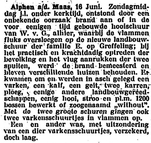 Brand Alphen