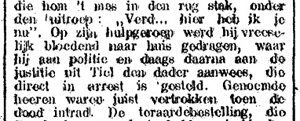 Klik voor het hele krantenartikel