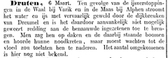 Krantenbericht 9 maart 1855